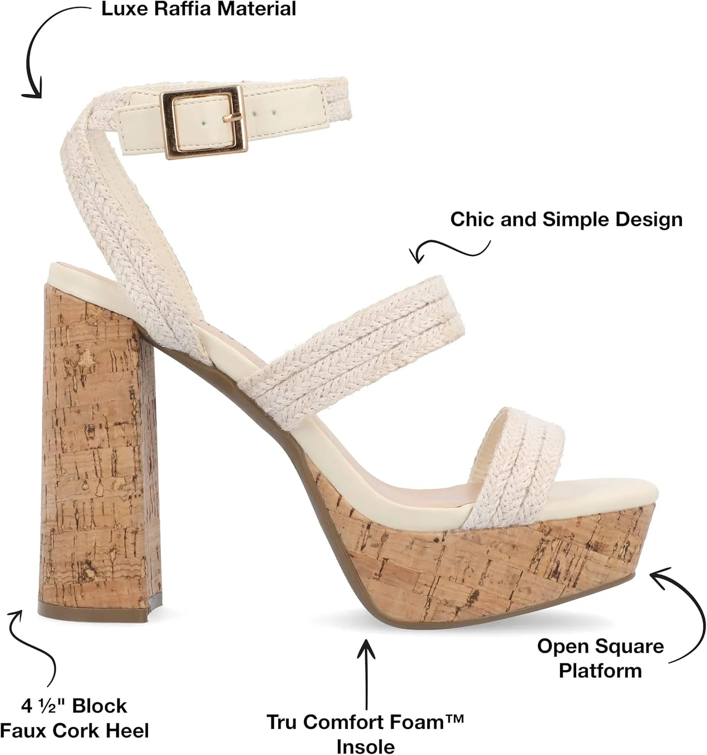 Journee Women's Comfort Foam Sienne Sandals