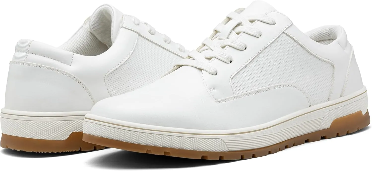 Jousen Mens Casual Shoes Retro Men's Fashion Sneakers Simple Oxford Dress for Men