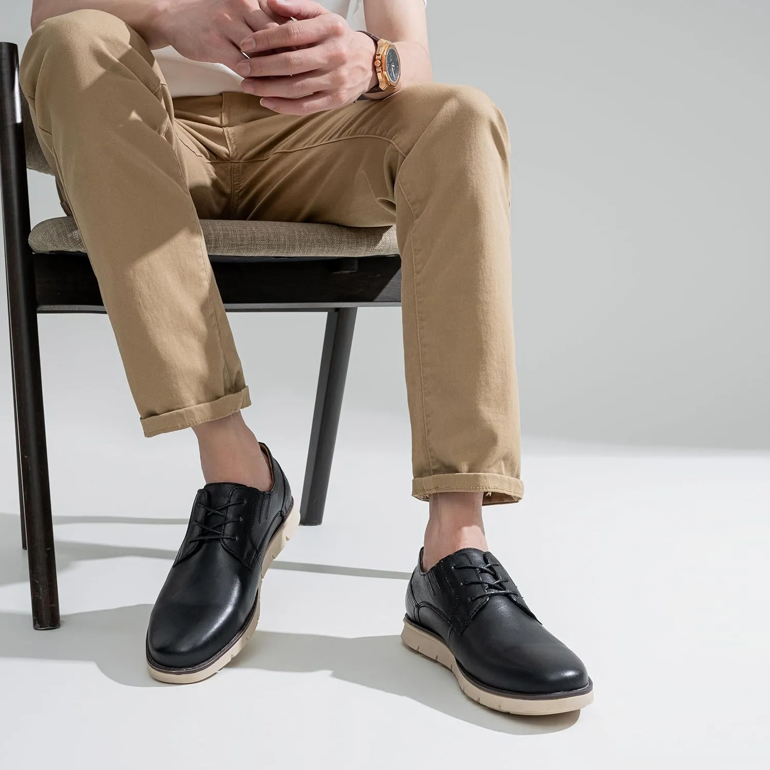 Jousen Mens Casual Shoes Simple Comfortable Casual Dress Shoes for Men