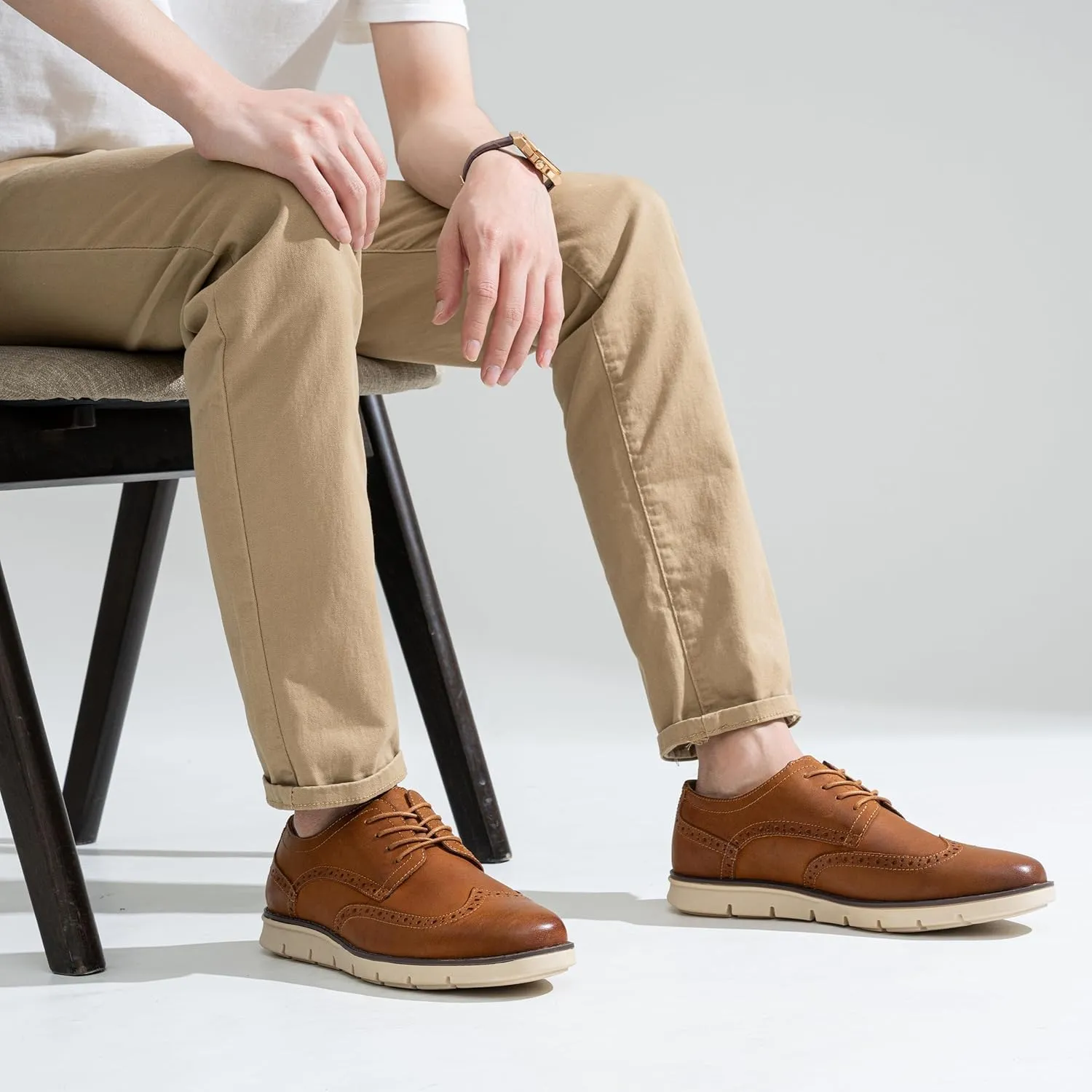 Jousen Mens Casual Shoes Simple Comfortable Casual Dress Shoes for Men