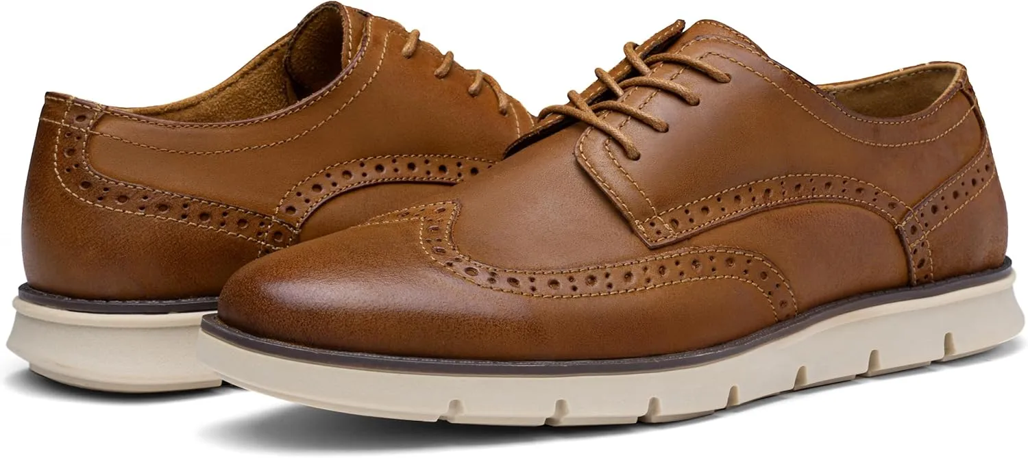 Jousen Mens Casual Shoes Simple Comfortable Casual Dress Shoes for Men