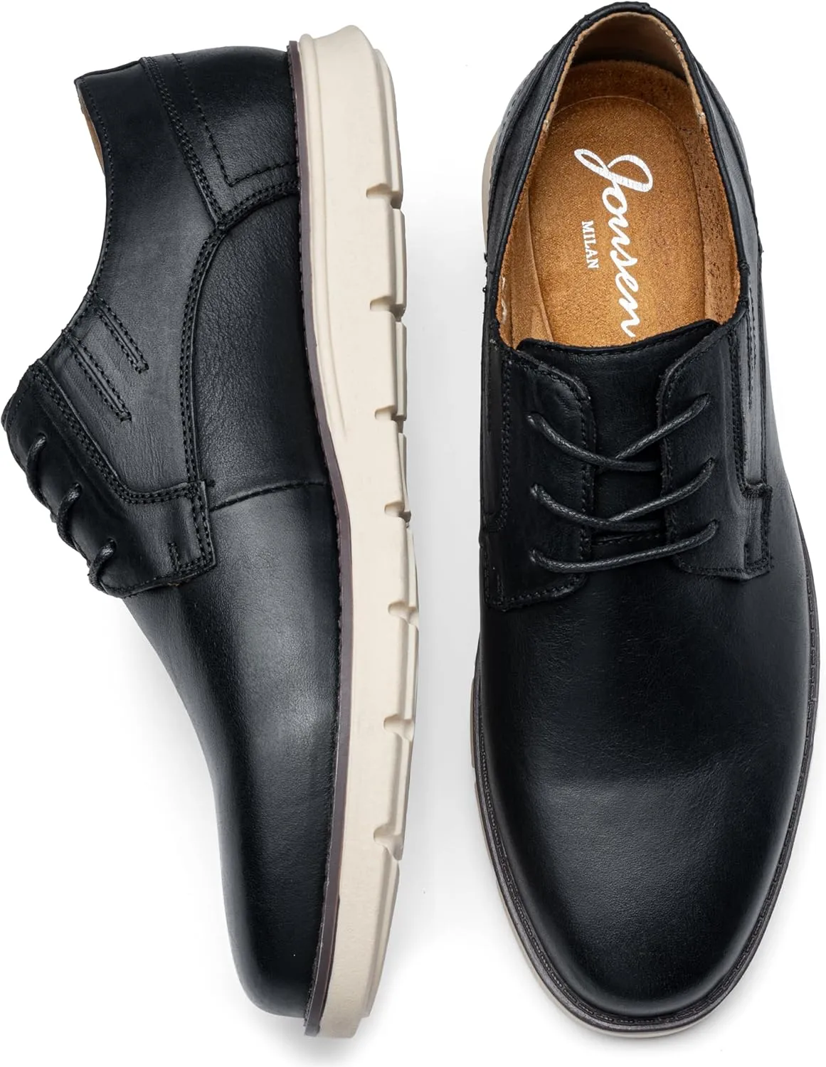 Jousen Mens Casual Shoes Simple Comfortable Casual Dress Shoes for Men