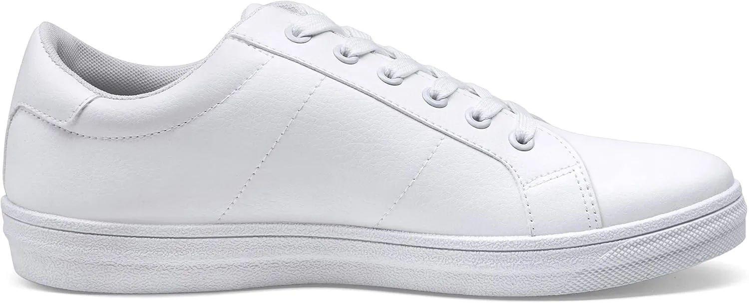 Jousen Men's Fashion Sneakers White Shoes for Men Casual Breathable Shoes