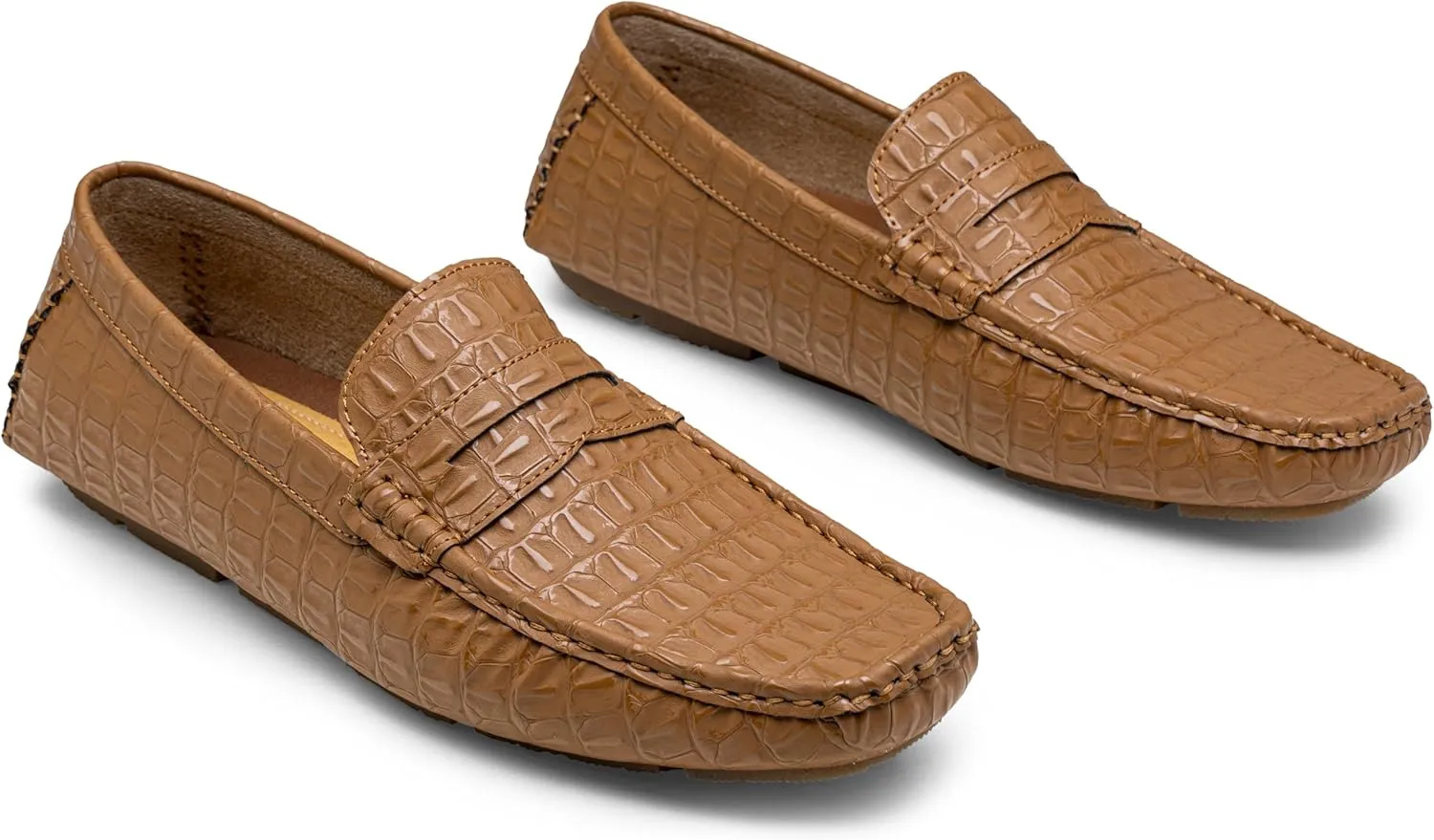 Jousen Men's Loafers Slip on Casual Shoes for Men Penny Loafer Driving Shoe