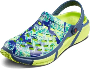 Joybees Men's Trekking Clog - Rubber Garden Clogs for Men, Outdoor Sport Sandals, Foam Water & Sand Shoes with Arch Support for Work, Waterproof