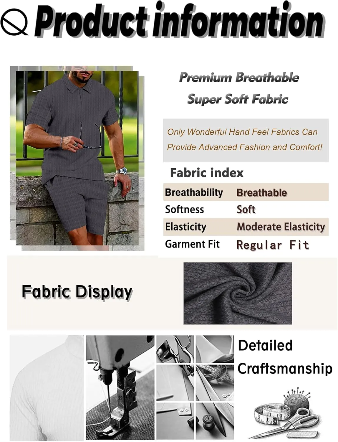JoZorro Mens Polo Shirts and Shorts Set Tracksuit Fashion Casual Summer 2 Piece Outfits for Men