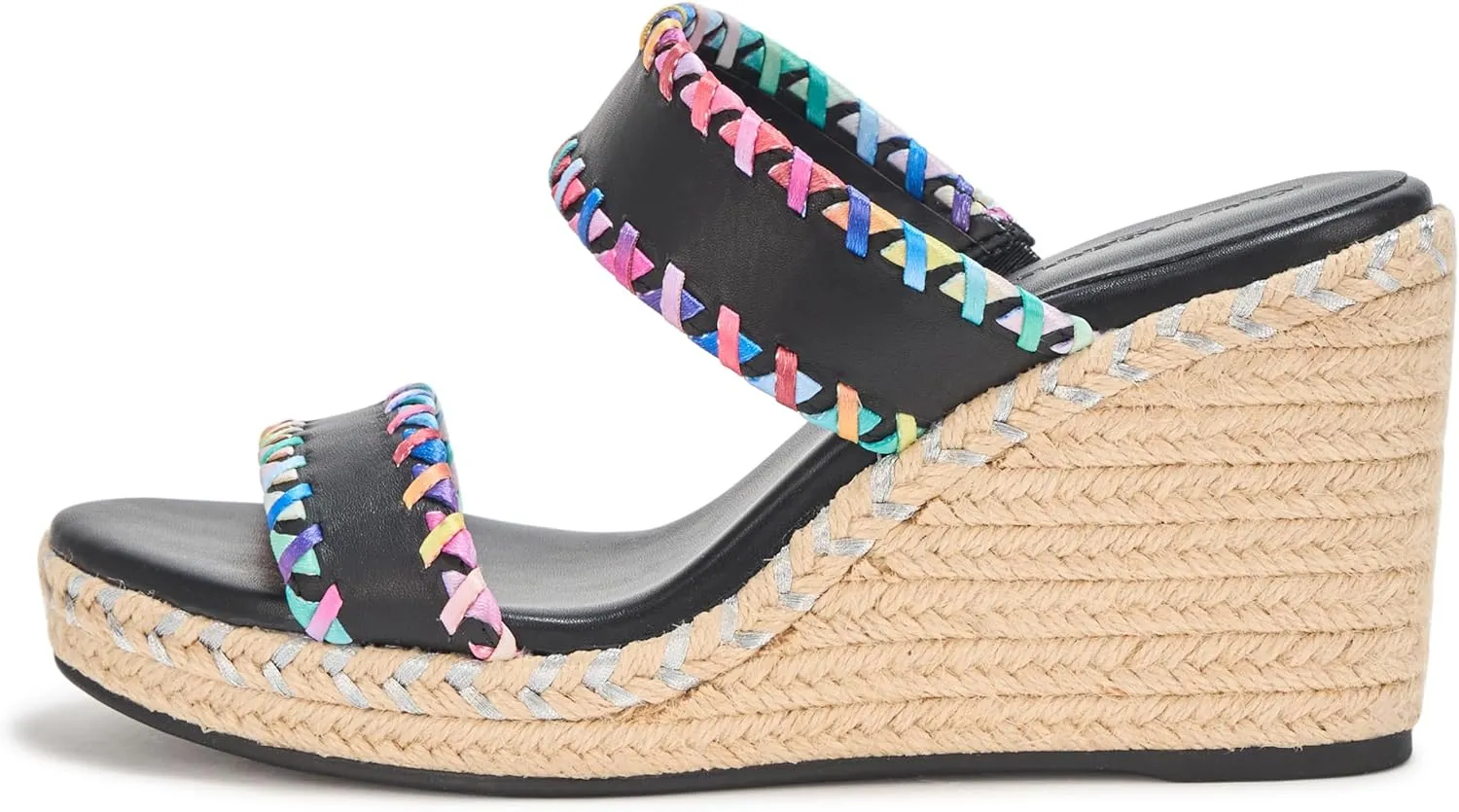 Karl Lagerfeld Paris Women's Everyday Cushioned Insole Cybil-Ankle Strap Sandal Wedge