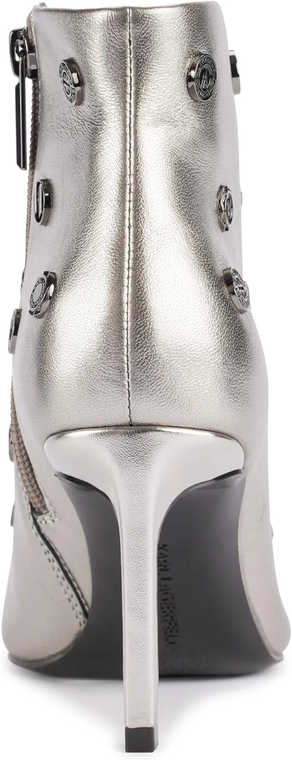 Karl Lagerfeld Paris Women's Saina Everyday Heeled Bootie Ankle Boot