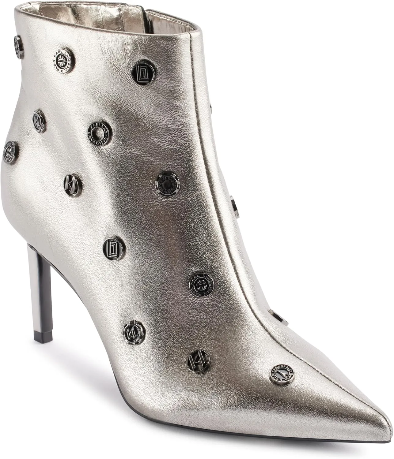 Karl Lagerfeld Paris Women's Saina Everyday Heeled Bootie Ankle Boot
