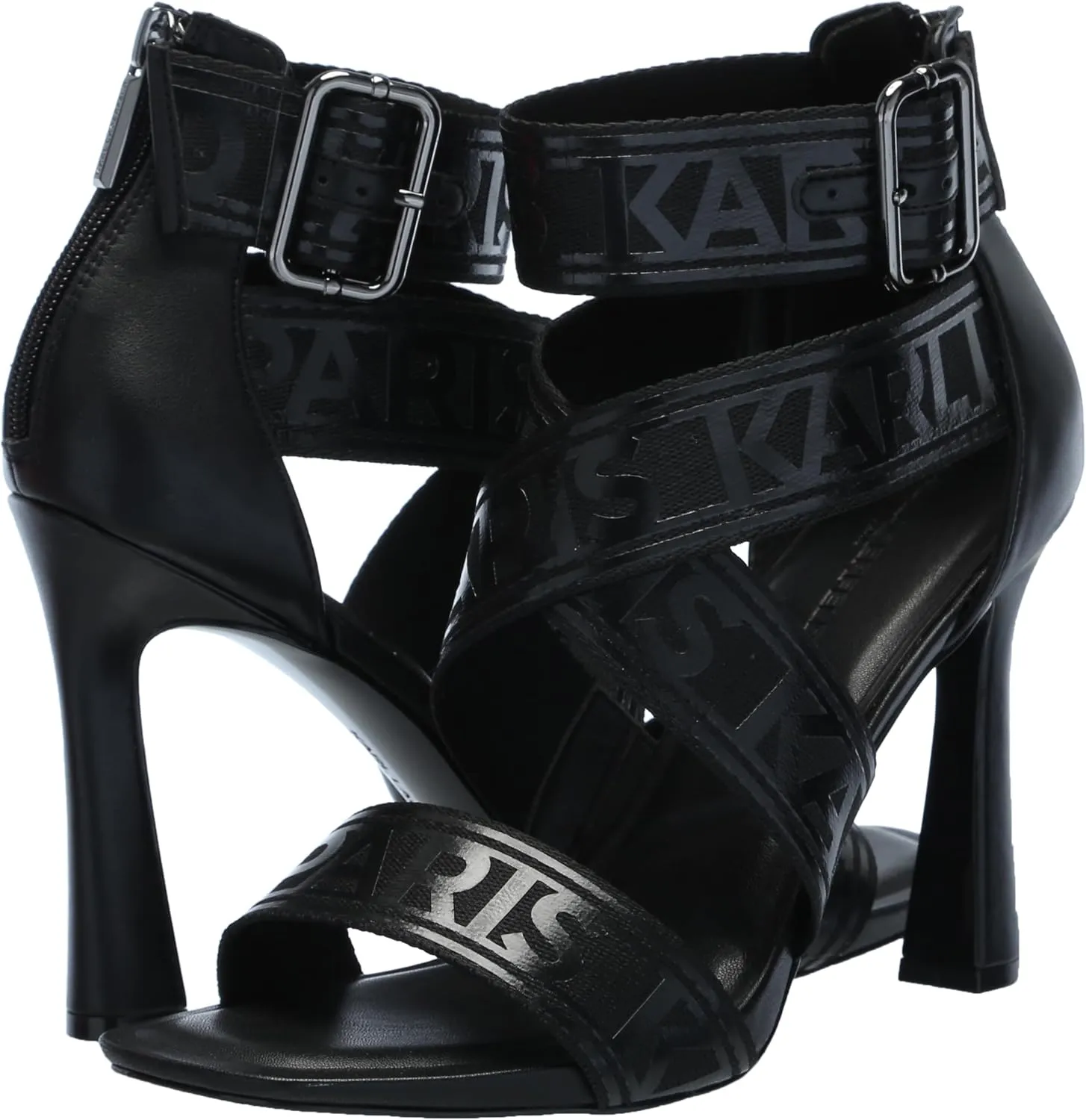 KARL LAGERFELD womens Careliz Everyday Strappy Sandal
