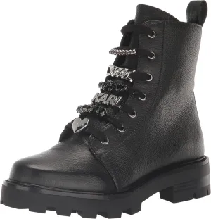 KARL LAGERFELD womens Everyday Cold Weather Mela - Combat Boot