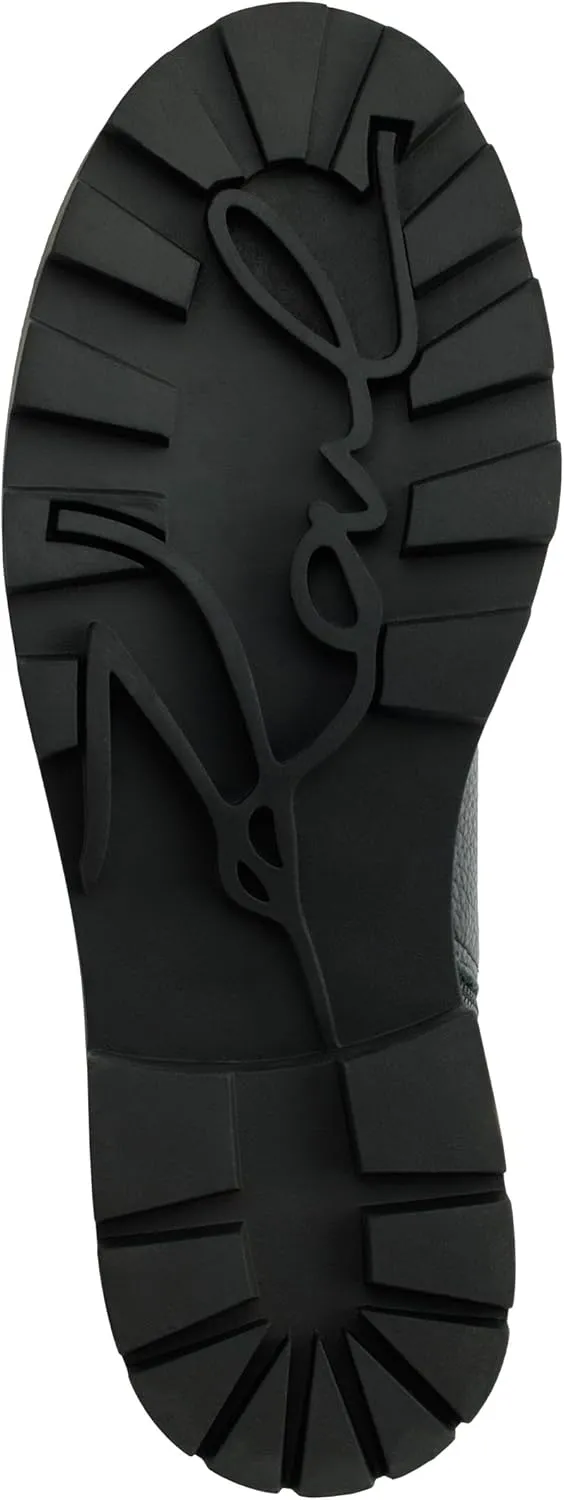 KARL LAGERFELD Women's Makenzie Everyday Chelsea Boot Combat