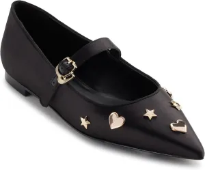 KARL LAGERFELD Women's Veyda Everyday Mary Jane Flat