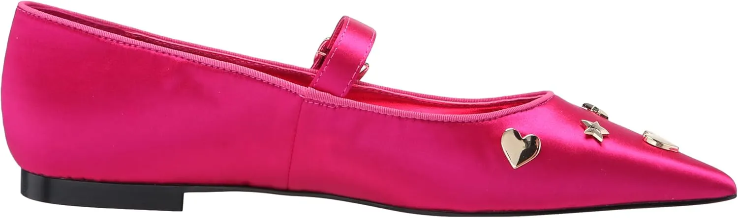KARL LAGERFELD Women's Veyda Everyday Mary Jane Flat