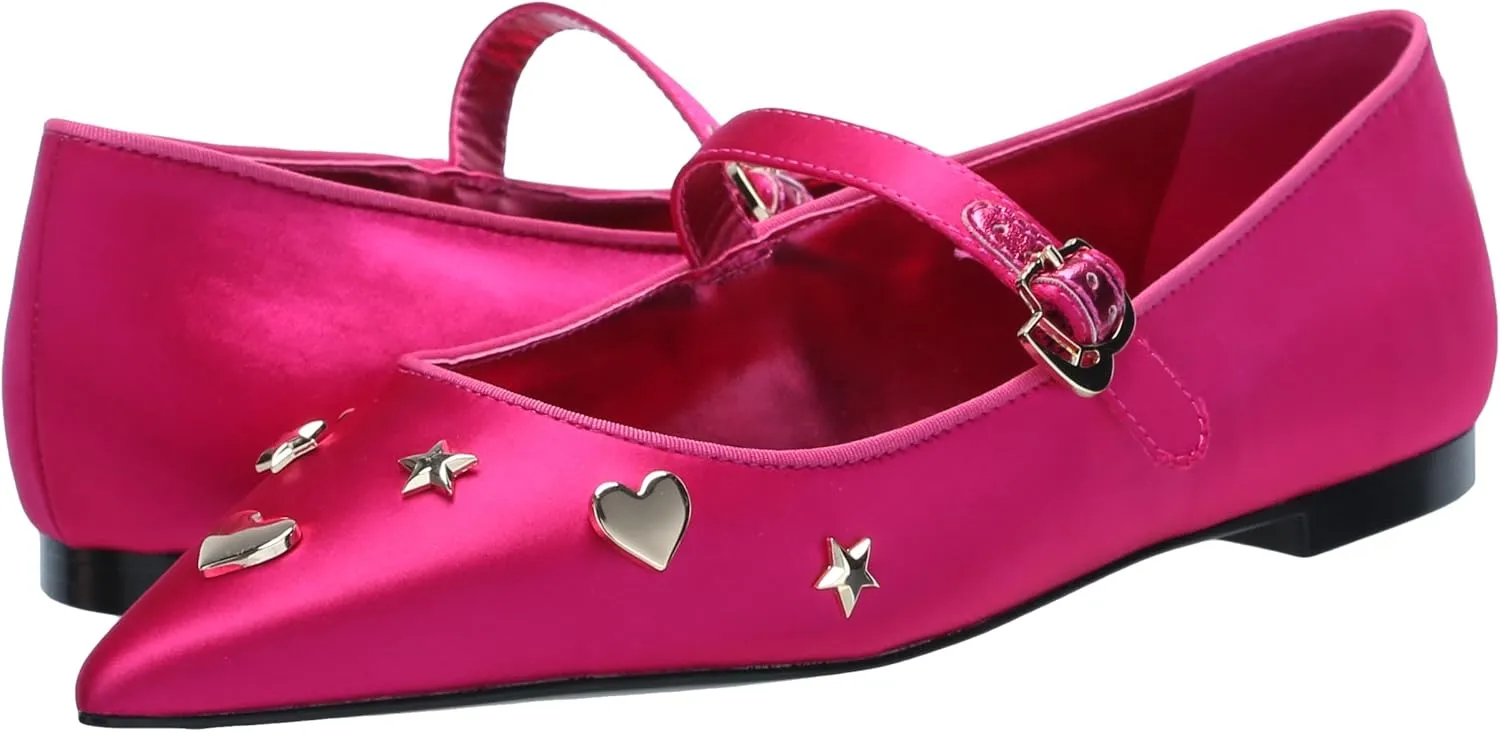KARL LAGERFELD Women's Veyda Everyday Mary Jane Flat