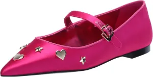 KARL LAGERFELD Women's Veyda Everyday Mary Jane Flat
