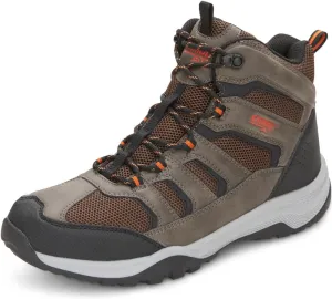 Khombu Men's Windrip Mid Waterproof Hiking Boots Multi-Terrain Lugs Hardy & Robust Design