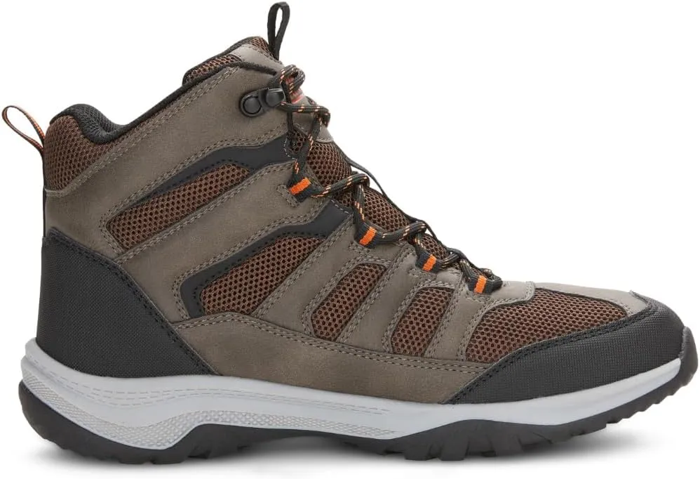 Khombu Men's Windrip Mid Waterproof Hiking Boots Multi-Terrain Lugs Hardy & Robust Design