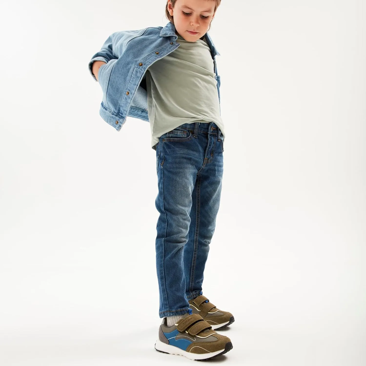 Kid Shoes for Boys and Girls - Lightweight, Washable Sneakers with Arch Support & Velcro Closure - Breathable Lifestyle Shoes