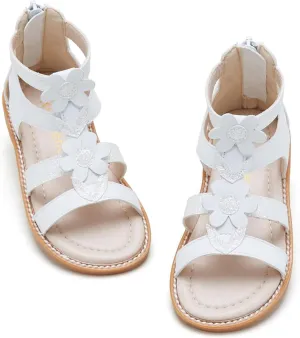 Kiderence Toddler Girls Sandals Little Girls Kids Summer Shoes Toddler Sandals