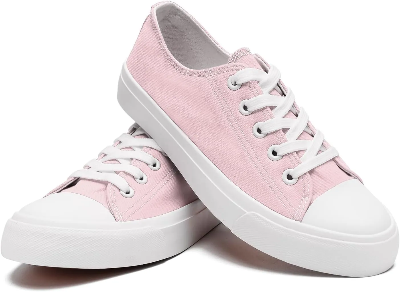 Kids Canvas Shoes for Boys Girls Toddler Classic Low Top Sneakers Lace up Tennis Shoes Walking Shoes Big Kid Running Sneakers