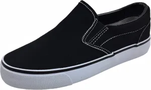 Kid's Classic Slip On Canvas Sneaker Skater Shoes