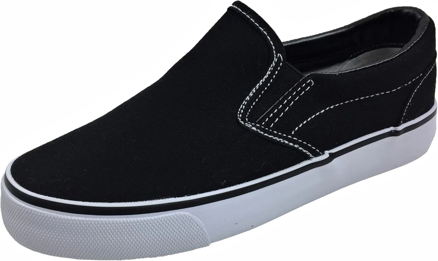 Kid's Classic Slip On Canvas Sneaker Skater Shoes