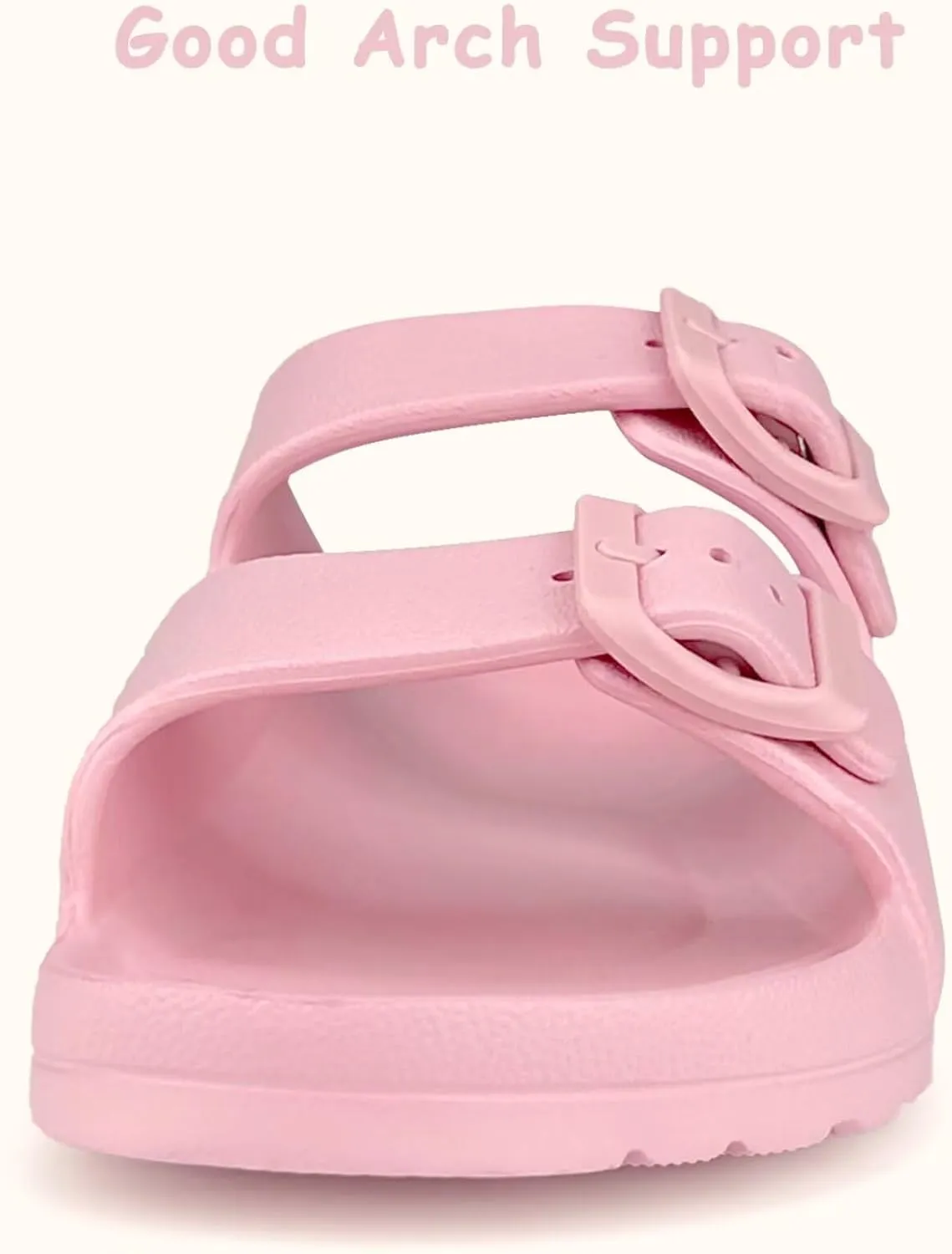 Kids Slide Sandals Boys Girls Buckle Adjustable EVA Slipper Sandals