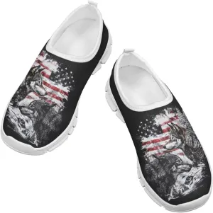 Kids Slip On Sneakers Cool Shoes for Boys Comfortable Gym Tennis Shoes