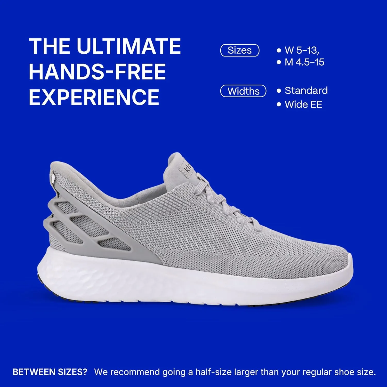 Kizik Shoes: Athens Comfortable Breathable Knit Slip On Sneakers, Convenient Hands Free | Walking Shoes for Men, Women and Elderly | Stylish, Orthopedic Shoes for Everyday and Travel