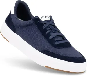 Kizik Shoes: Prague Comfortable Breathable Canvas and Suede Leather Slip On Sneakers, Convenient Hands Free | Casual for Men, Women and Elderly | Stylish Shoes for Everyday - Regular Width