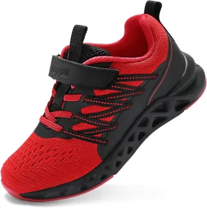 koppu Kids Sneakers for Boys Girls Tennis Fashion Shoes Lightweight Running Shoes Breathable Sport Athletic