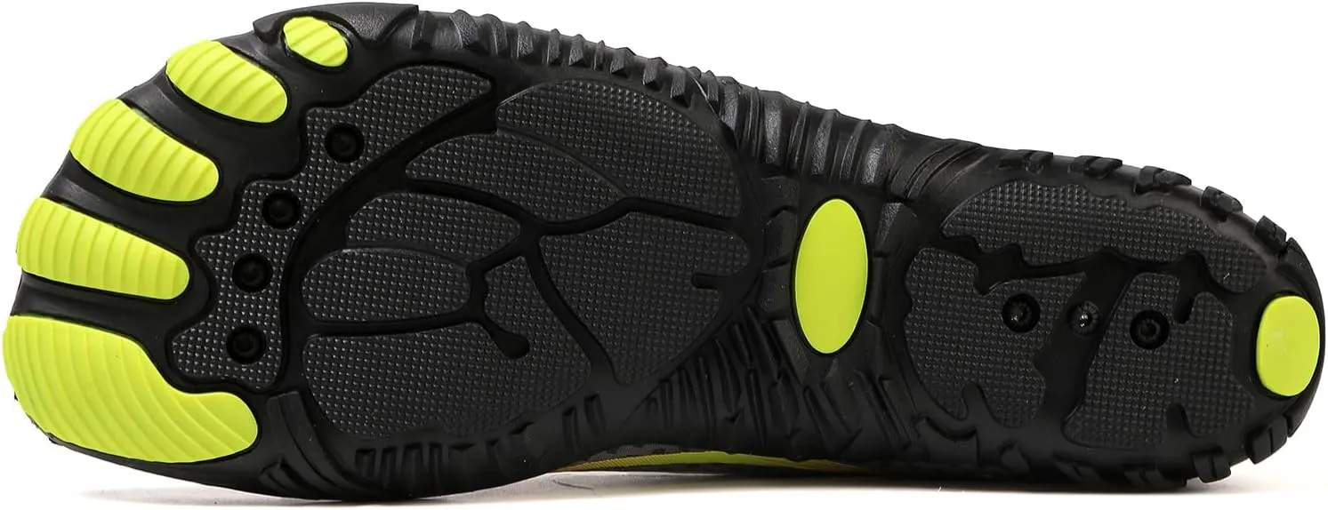 Kubbon Hike Barefoot Footwear Womens Breathable & Non-Slip Athletic Footwear Wide Toe Water Shoes Barefoot Hiking Shoes Unisex