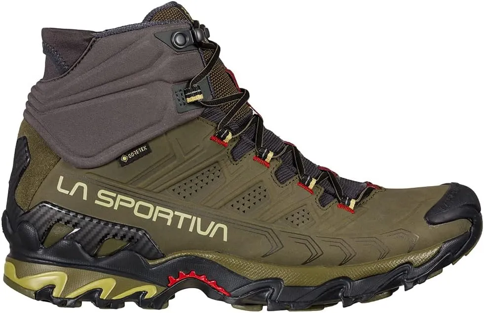 La Sportiva Mens Ultra Raptor II Mid Leather GTX Waterproof Hiking Boots
