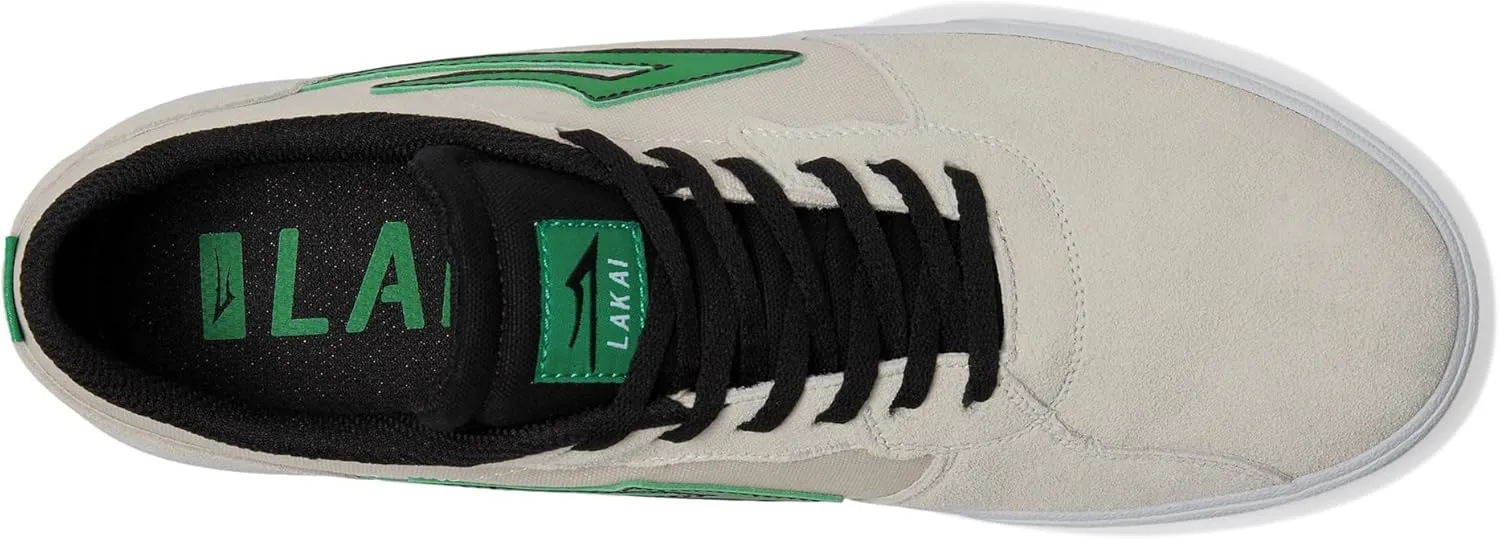 Lakai Men's Cardiff Skate Shoes - Breathable Casual Sneakers