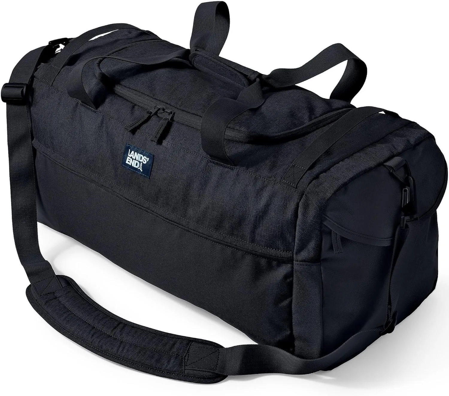 Lands' End Everyday Duffle Black Medium