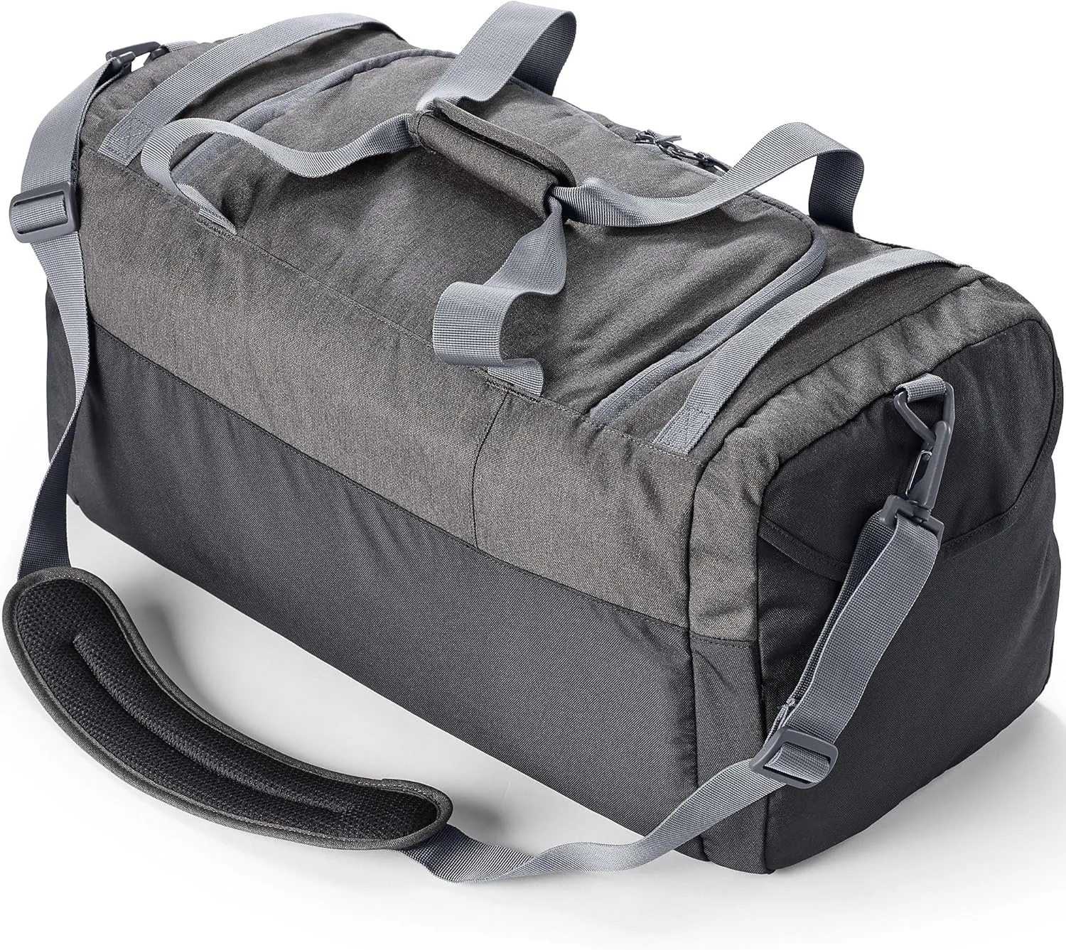 Lands' End Everyday Duffle Oxidized Gray Heather Medium