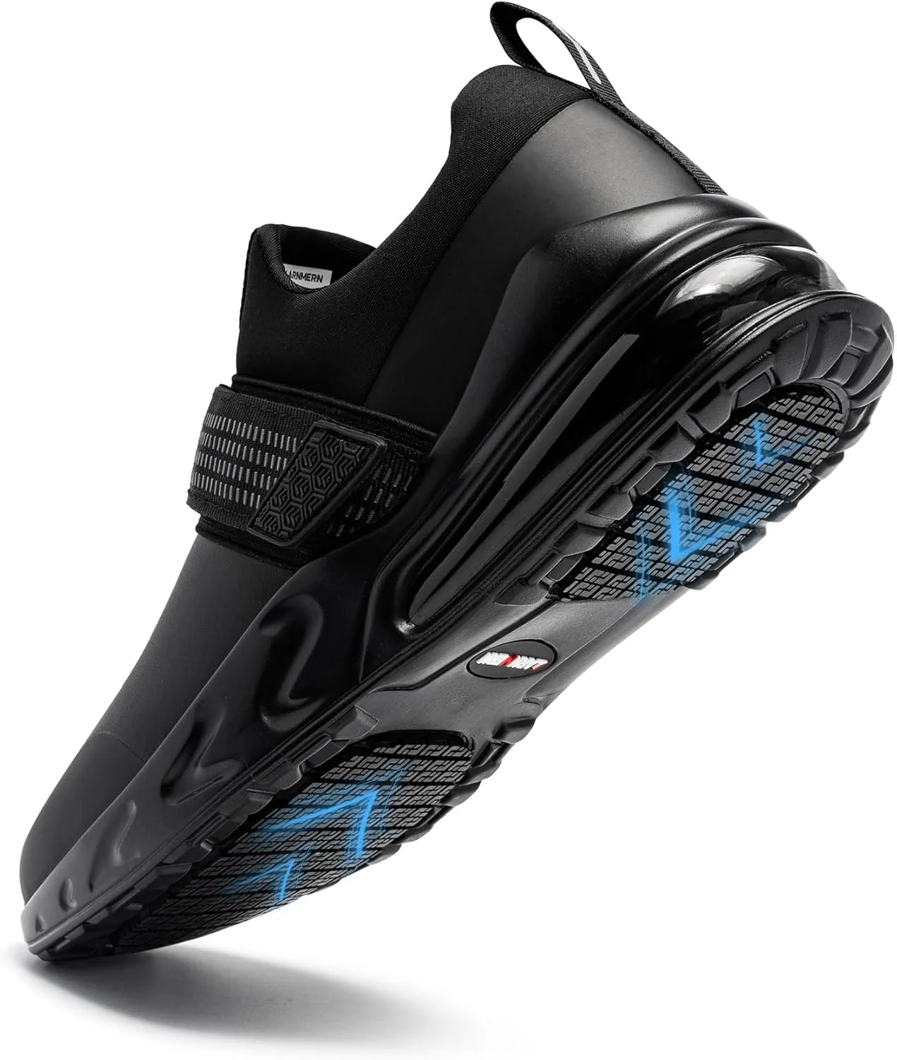 LARNMERN Women Non Slip Work Shoes Food Service Kitchen Chef Waterproof Shoe Restaurant Slip on Walking Sneakers Air Cushion Working Footwear