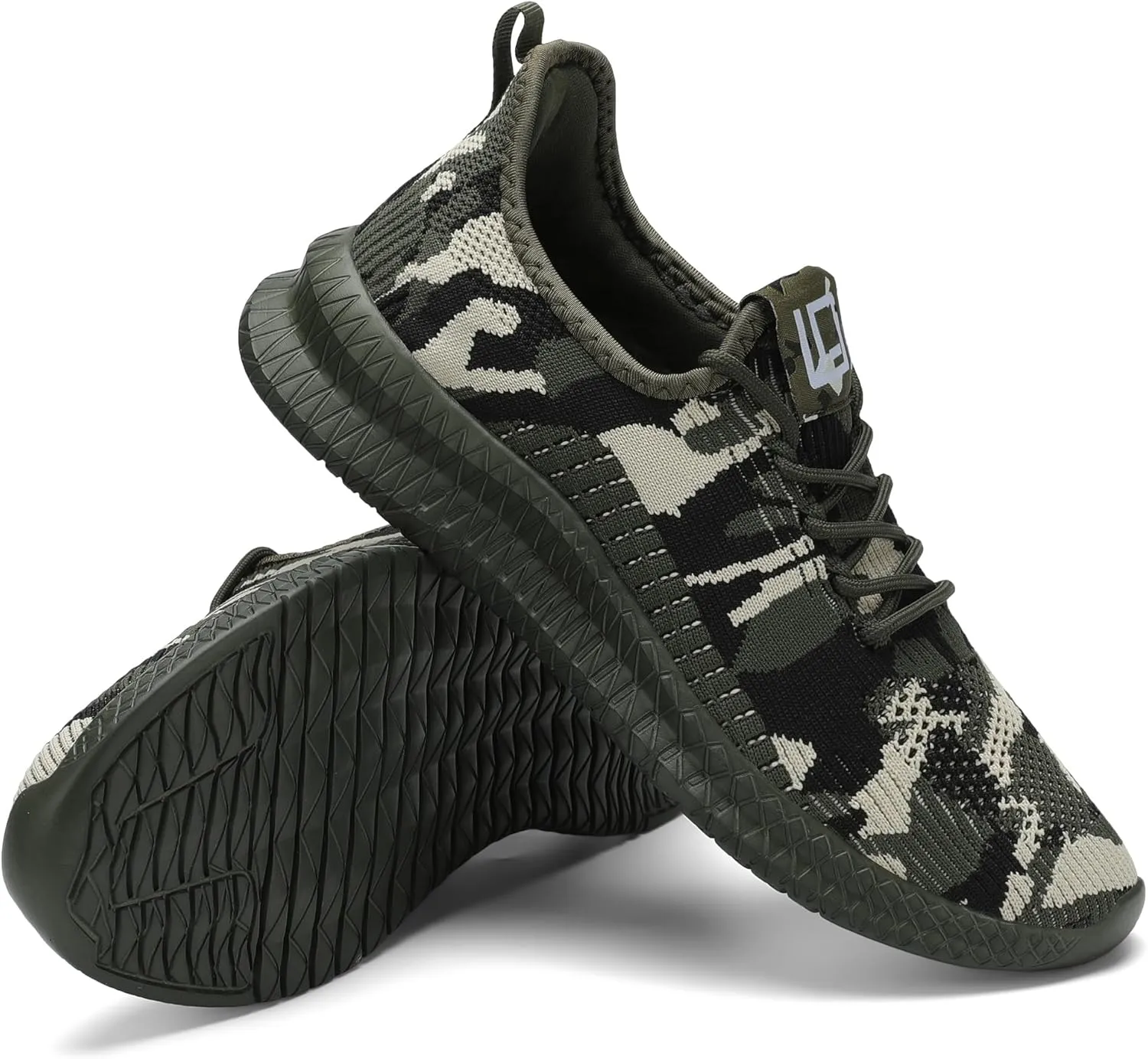 LCGJR Men's Running Shoes Ultra Lightweight Breathable Comfortable Walking Shoes Casual Fashion Sneakers Mesh Workout Shoes