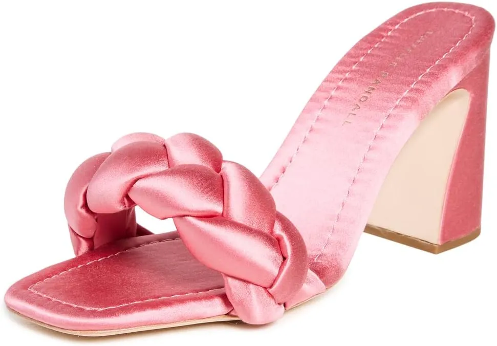 Loeffler Randall Women's Freya Curved Heel Mules with Braid
