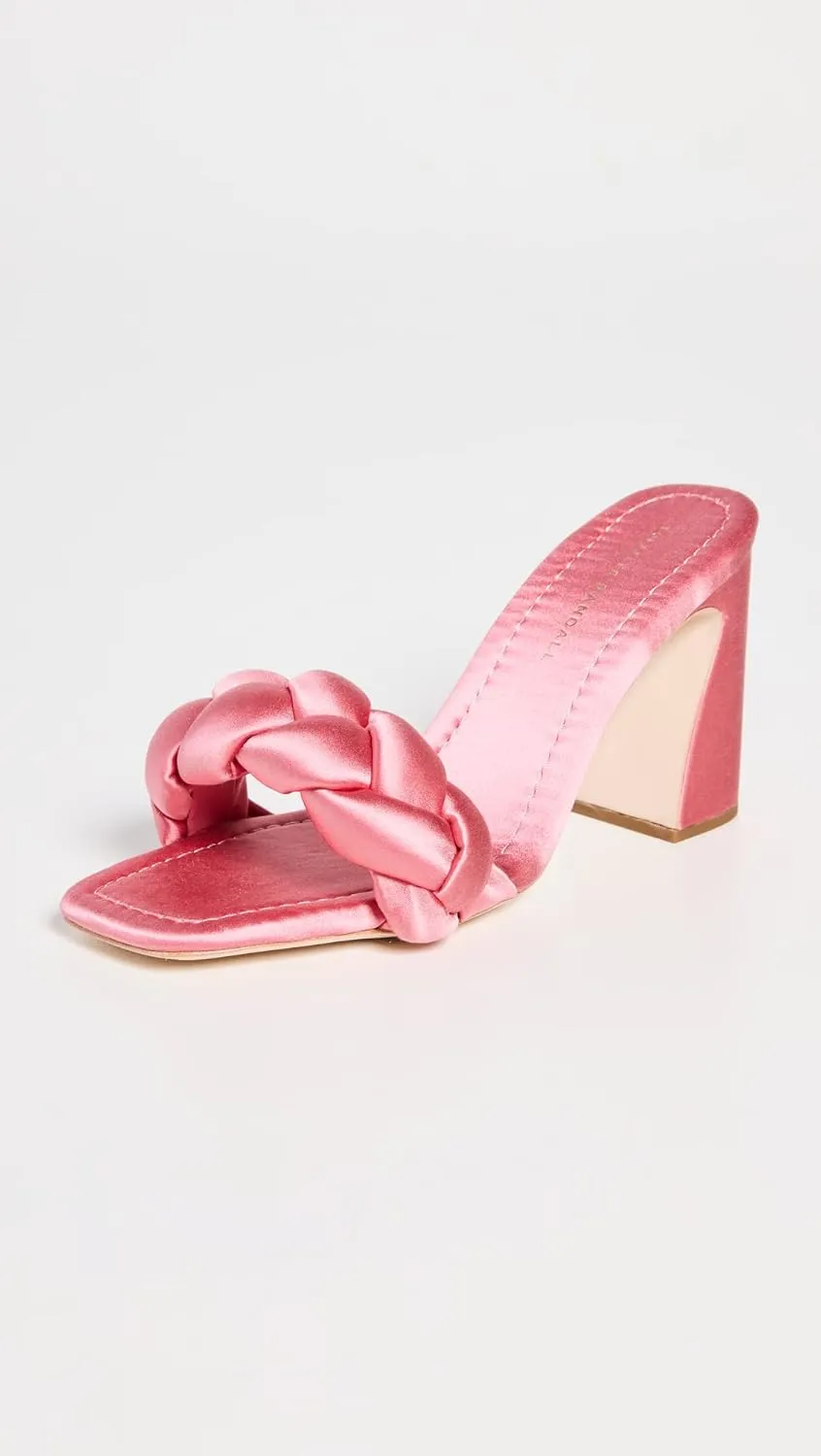 Loeffler Randall Women's Freya Curved Heel Mules with Braid