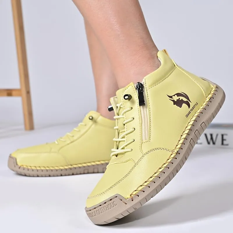 LZDZN Women's Fashion Sneakers Shoes for Women High Top Chelsea Boots Womens Loafers Woman Walking Casual Women's Hiking Size Shoe