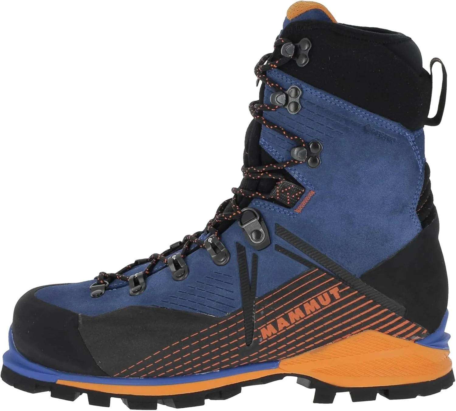 Mammut Kento Mountain High GTX Waterproof Fully Crampon-Resistant Mountain Shoes Men Mountain Boots Alpine Boots Waterproof Men Made in EU