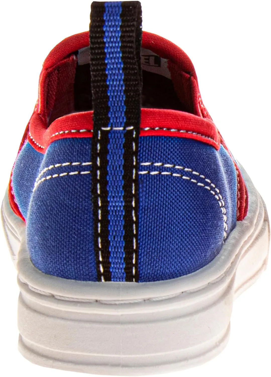 Marvel Spider-Man Slip-On Sneakers for Boys Low Top Canvas Shoes Spidey Casual Sneakers (Sizes 7-10 Toddler, 11-12 Little Kid)