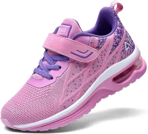 MEHOTO Kid Air Tennis Running Shoes, Athletic Walking Jogging Sport Lightweight Breathable Sneakers for Boys Girls
