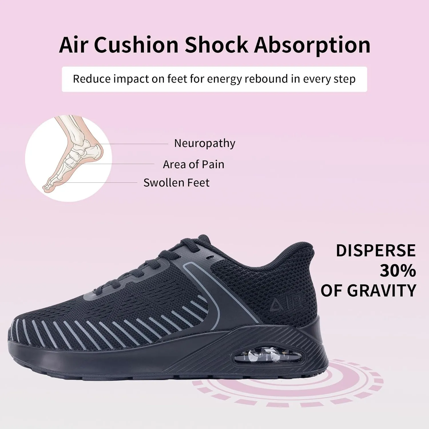 MEHOTO Womens Wide Toe Box Shoes Walking Sneakers with Arch Support Slip On Fashion Tennis Shoes for Swelling Bunion Plantar Fasciitis US 6-11