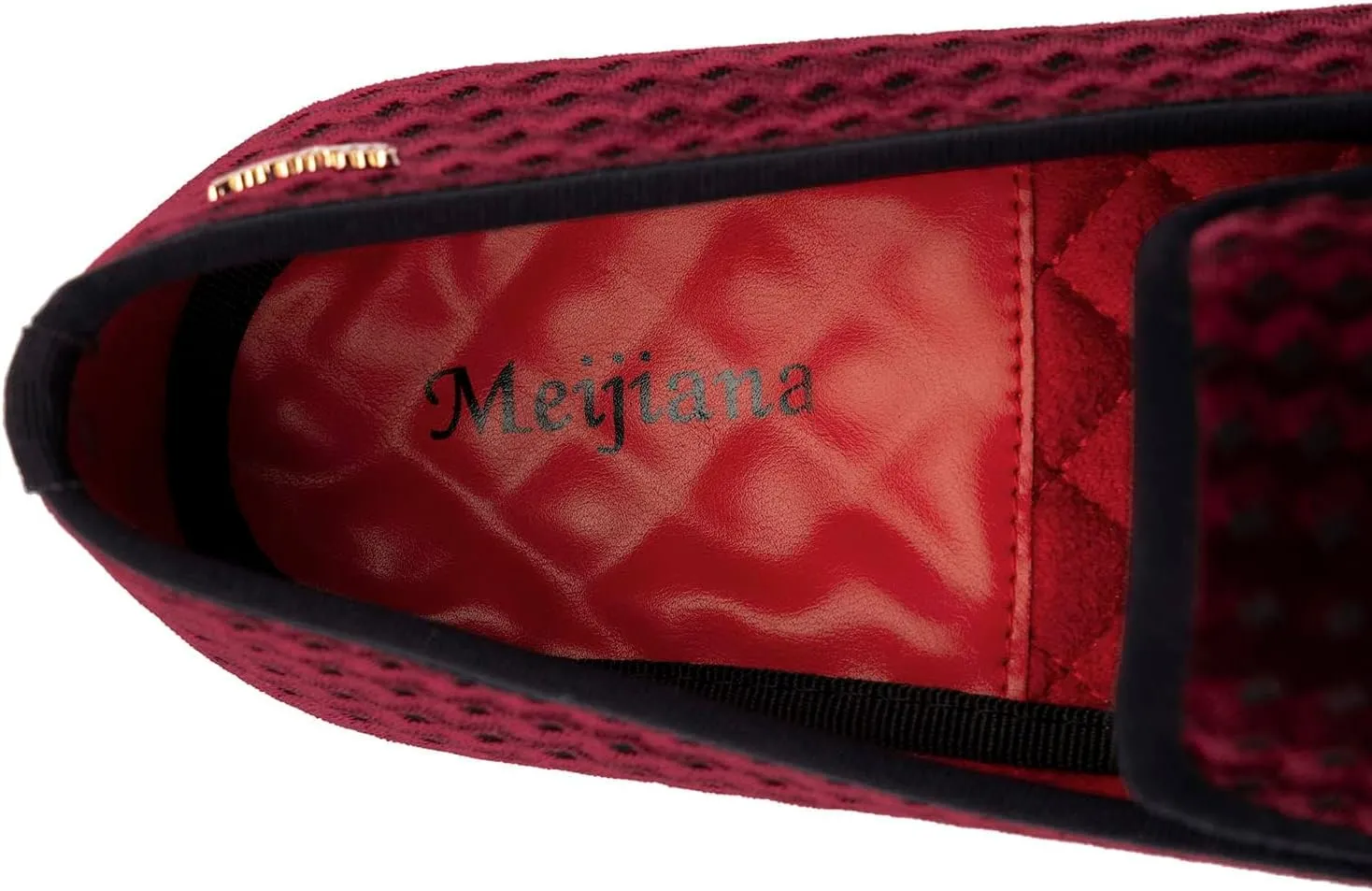 Meijiana Mens Loafers Wedding Dress Shoes Slip-On Loafers for Men Tuxedo Suit Shoes