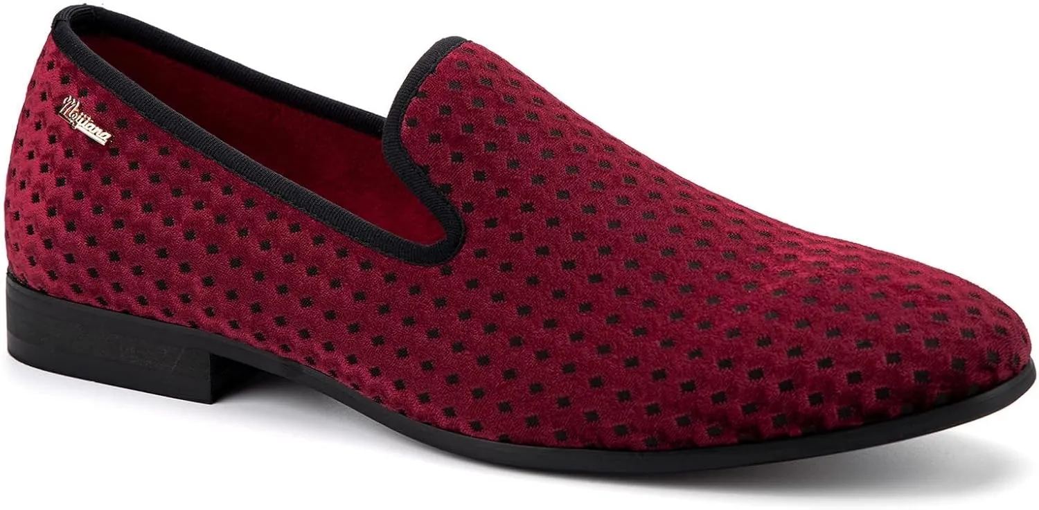 Meijiana Mens Loafers Wedding Dress Shoes Slip-On Loafers for Men Tuxedo Suit Shoes