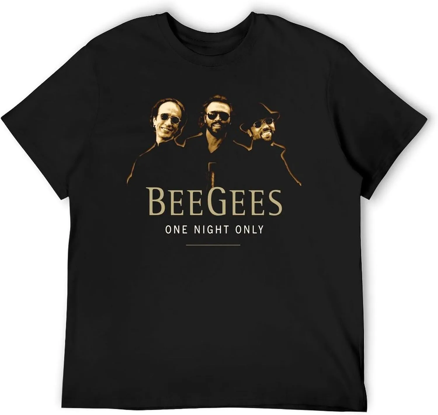 Men Music Fans T-Shirts Novelty Short Sleeve Cotton Shirts Adult