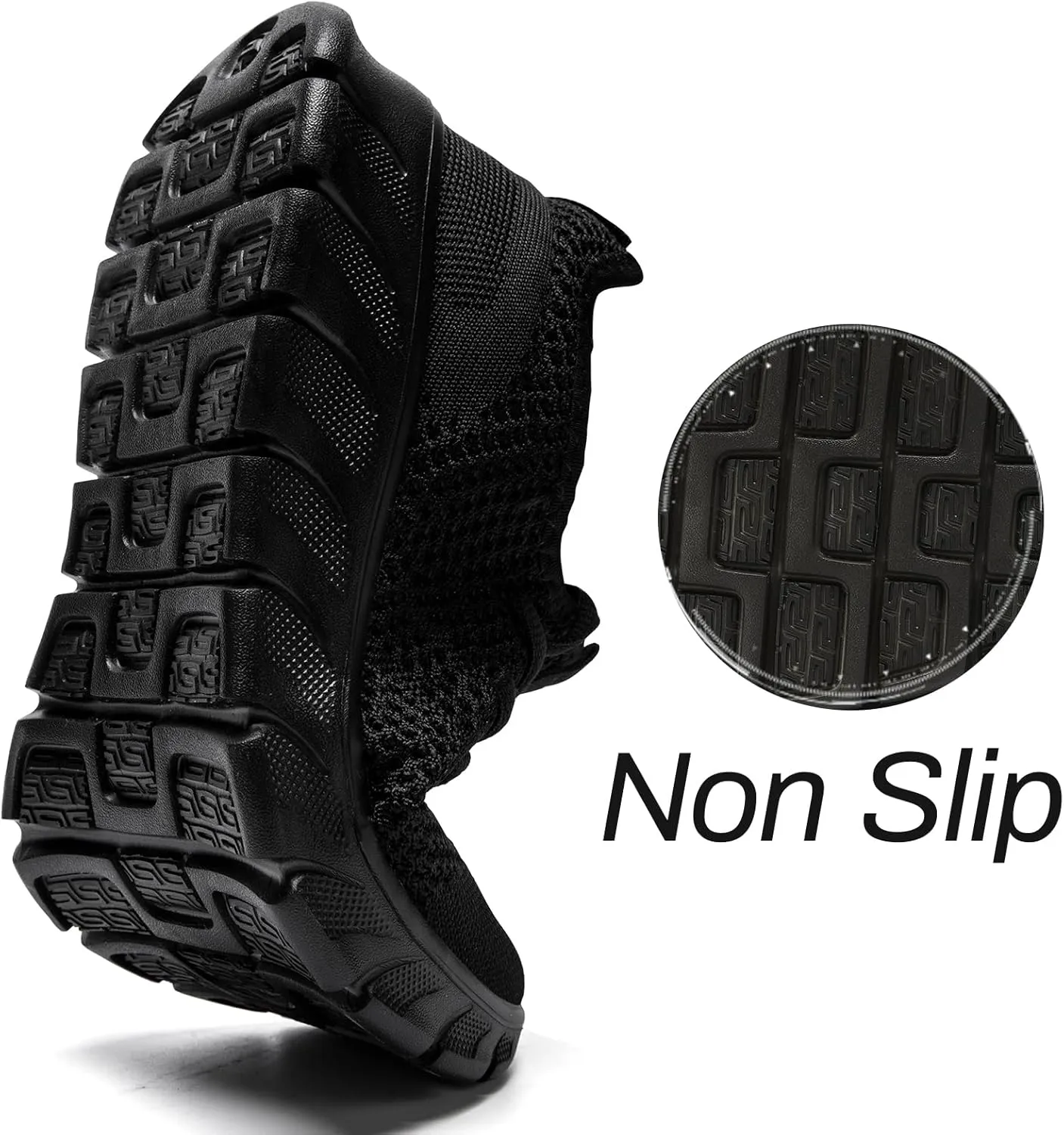 Men Running Tennis Shoes Gym Fashion Sneakers Walking Workout Shoes Athletic Slip on Breathable Mesh Comfortable Lightweight Casual Sport Shoe